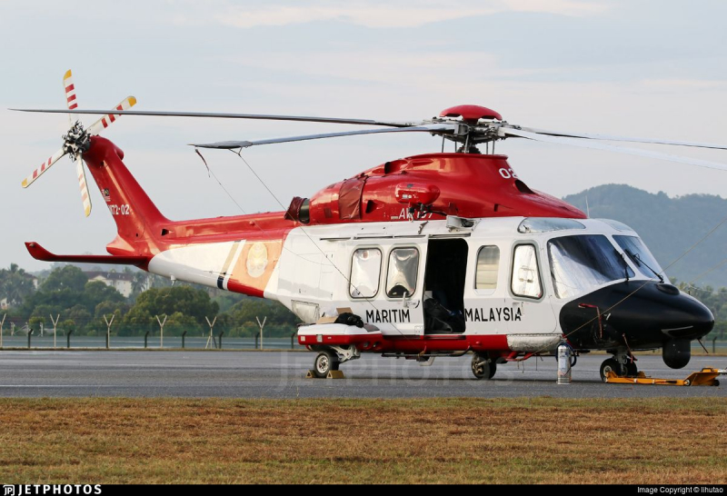 Agusta AW 139 Malaysian Maritime Enforcement Agency