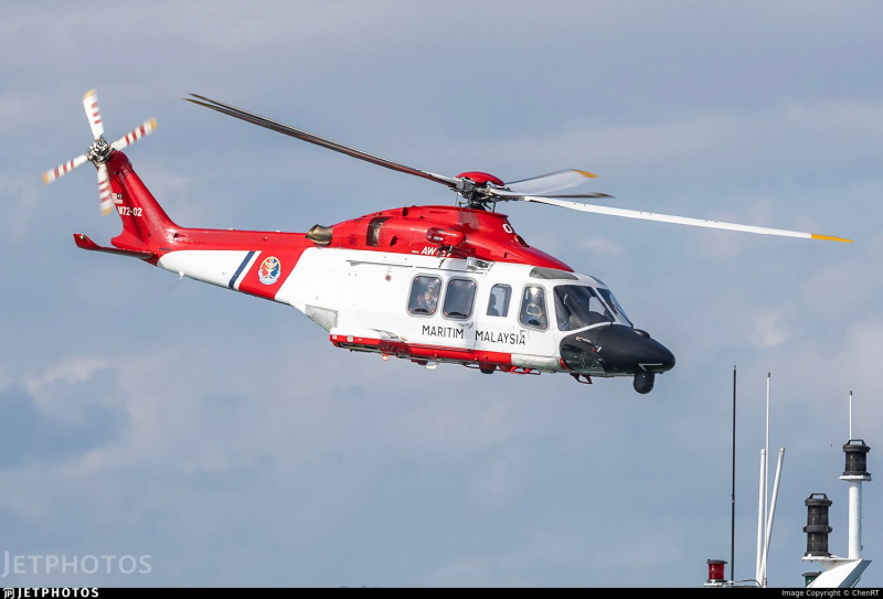 Agusta AW 189 Malaysian Maritime Enforcement Agency