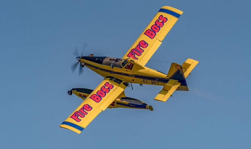 AT802F Fireboss  Firefighters Generalitat of Catalonia