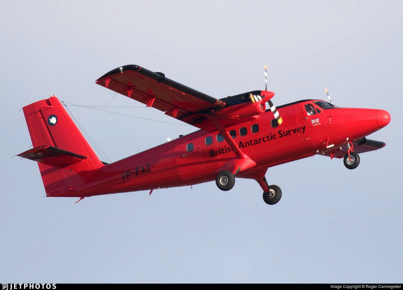 Dhc-6 Twin Otter British Antartica Survey 