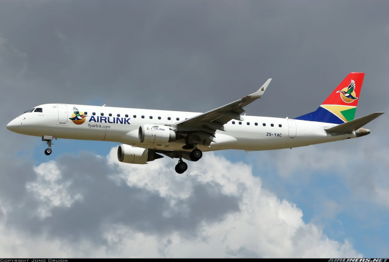 Embraer 190AR South African Airlink