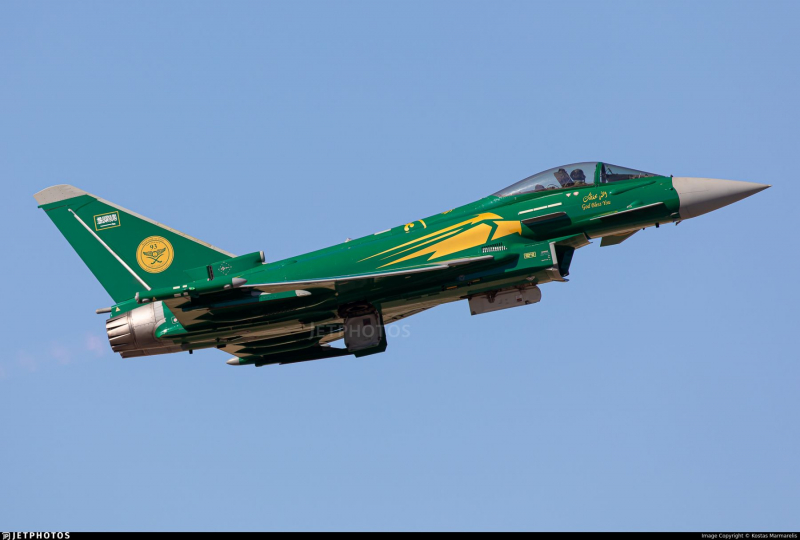 Eurofighter Typhoon Saudia Air Force 