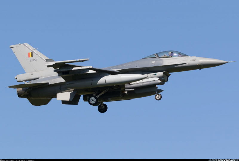  F-16AM  Belgian Air Force 