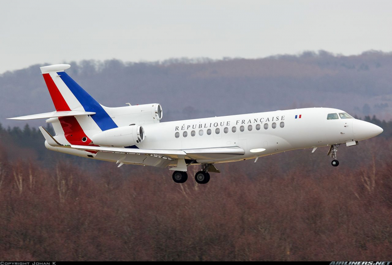 Falcon 7X Armée de l'Air 