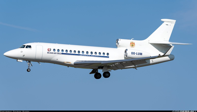Falcon 7X Belgian Air Force 