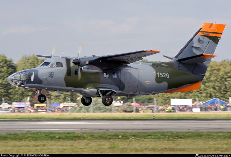 LET L-410FG Turbolet Czech Air Force 