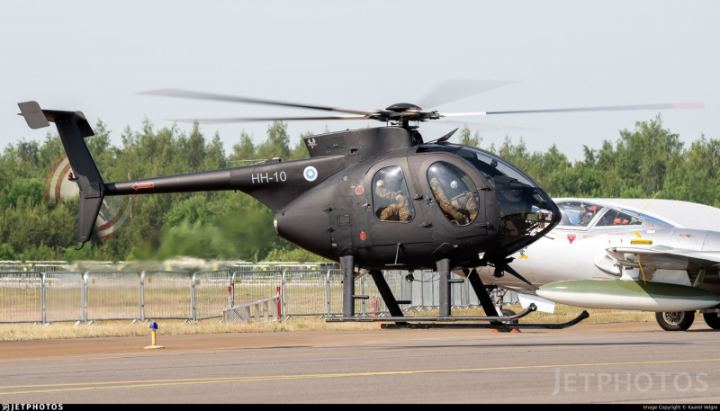 MD-500E Defender Finnish Army