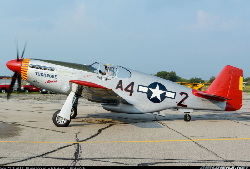 North American P-51C Mustang tuskegee airmen