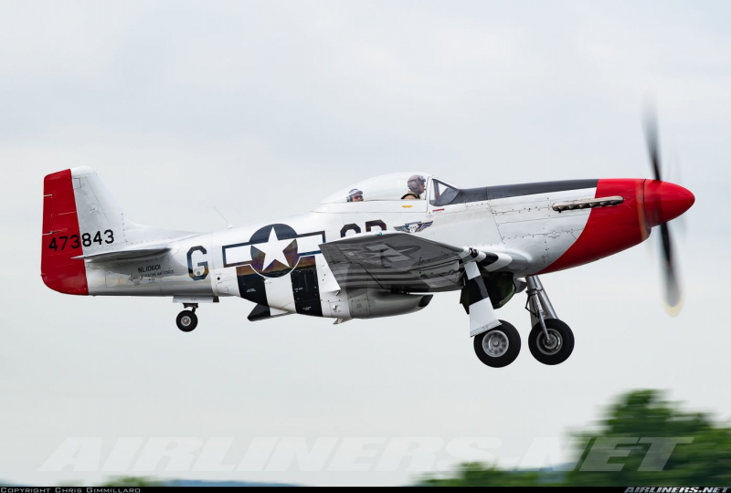 North American P-51D Mustang Red Nose
