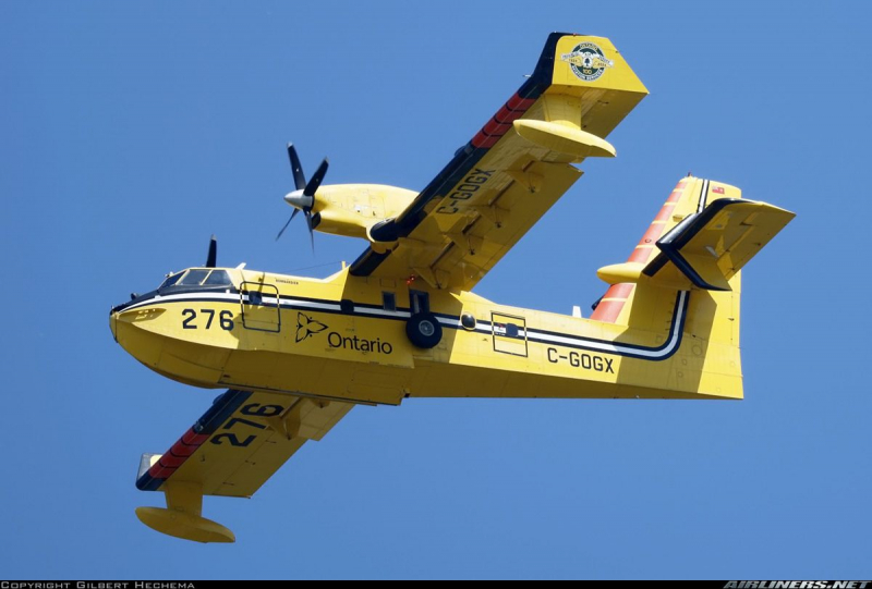 Ontario Ministry of Natural Resources Bombardier CL-415 