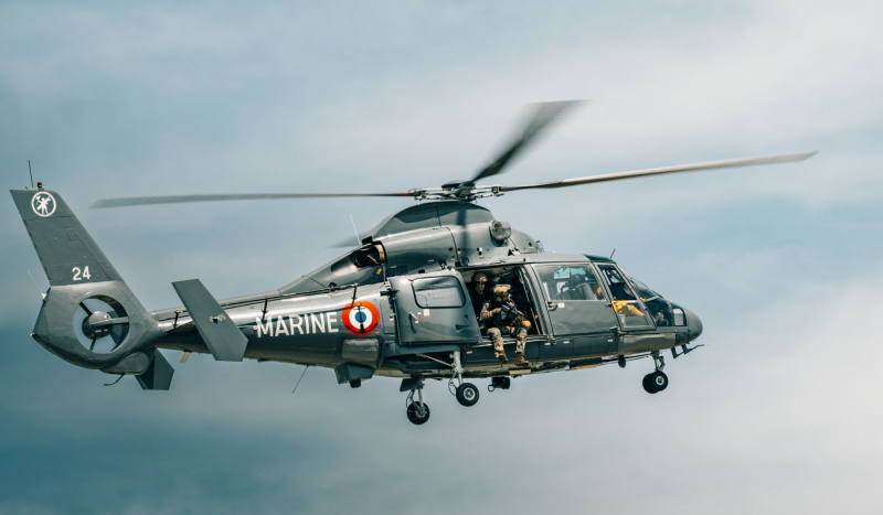 SA365 Dauphin French Navy 