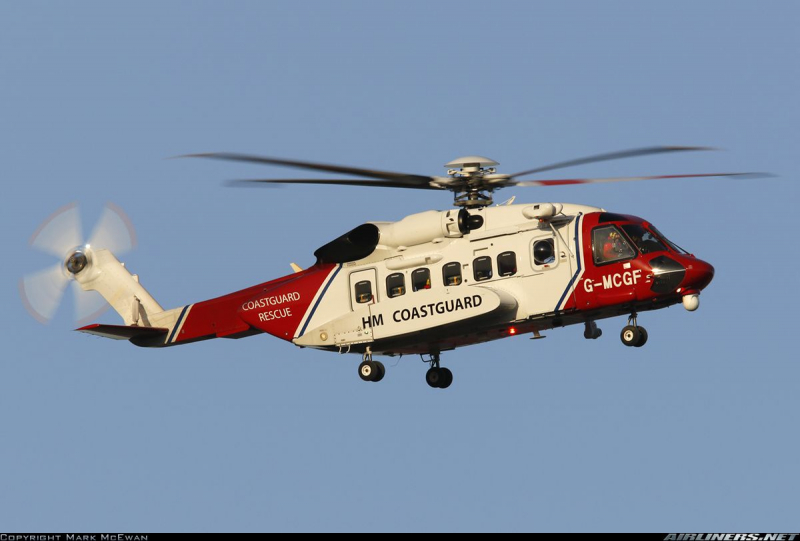 Sikorsky S-92A CoastGuard Rescue 
