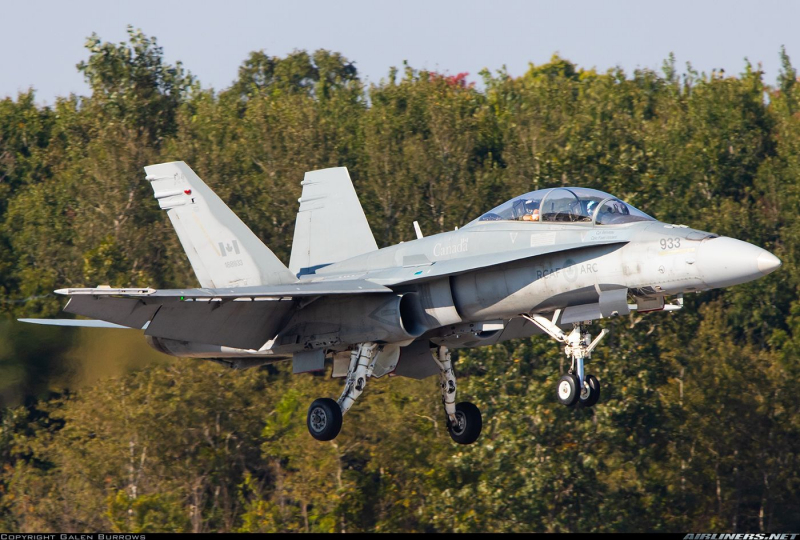 Démonstration Tactique CF-18 Canadian Air Force 