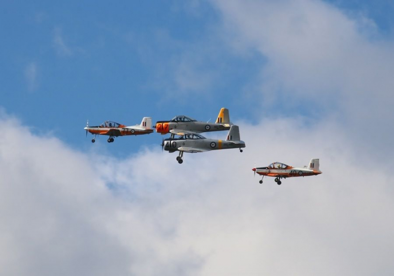 RAAF Heritage Trainers Formation Team