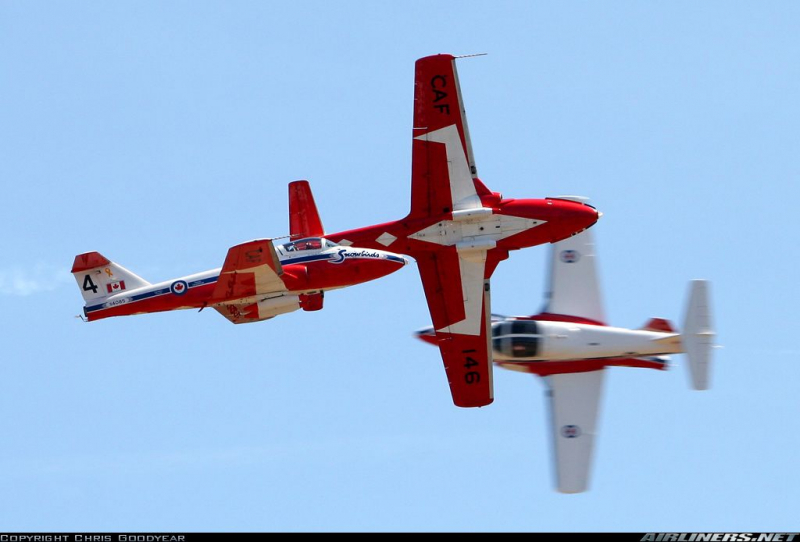 Snowbirds Over Kapuskasing