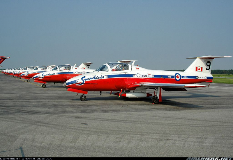 Snowbirds Over Spencerville
