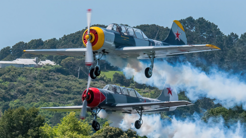 Warbirds on parade